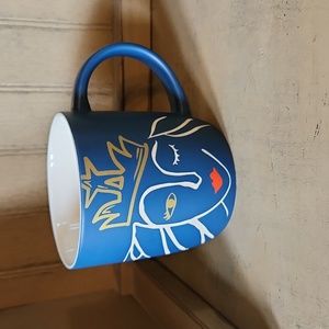Starbucks 2016 Anniversary Blue Siren Mermaid Mug - 14 ounce